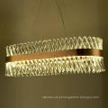 Lustre moderno led ouro chinês